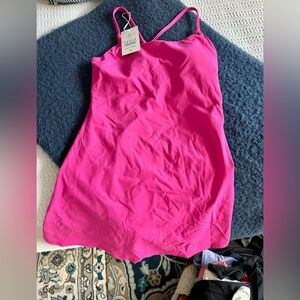 Vibrant Pink Athletic Dress